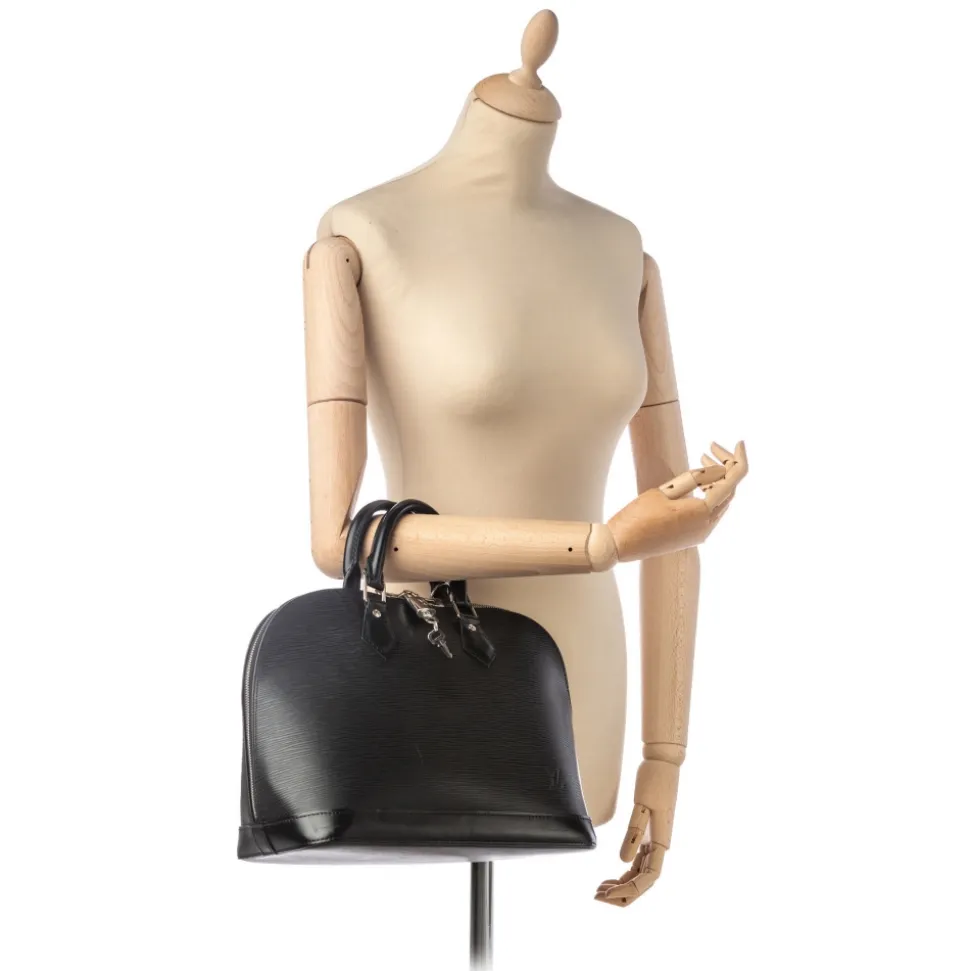 Louis Vuitton Vintage - Epi Alma PM Bag - Black - Leather and Epi Leather Handbag - Luxury High Quality - Avvenice