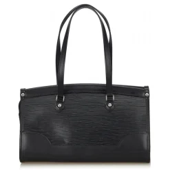 Louis Vuitton Vintage - Epi Madeleine PM Bag - Black - Leather and Epi Leather Handbag - Luxury High Quality - Avvenice