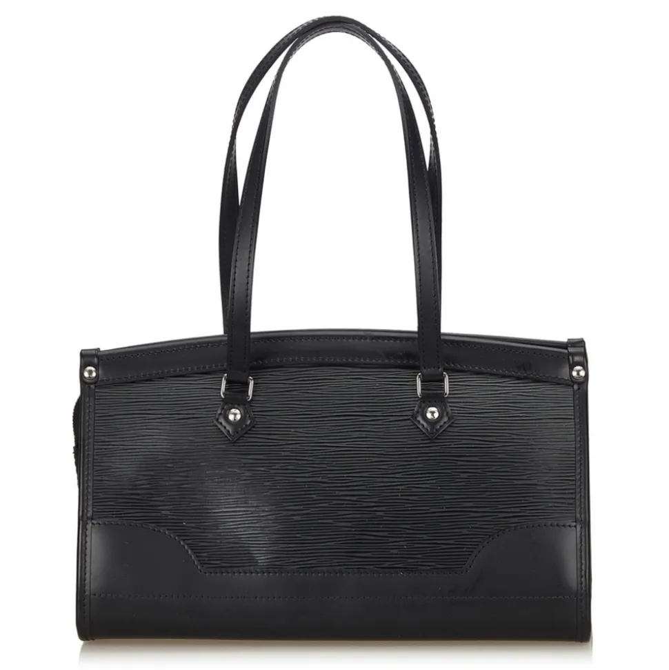 Louis Vuitton Vintage - Epi Madeleine PM Bag - Black - Leather and Epi Leather Handbag - Luxury High Quality - Avvenice
