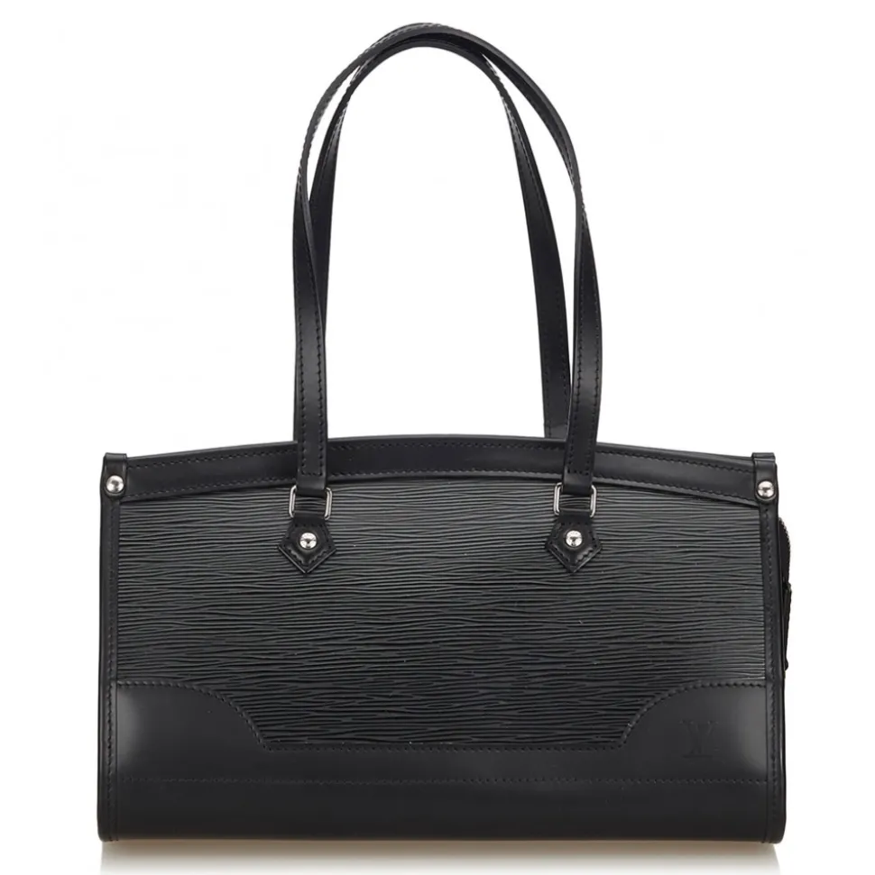 Louis Vuitton Vintage - Epi Madeleine PM Bag - Black - Leather and Epi Leather Handbag - Luxury High Quality - Avvenice