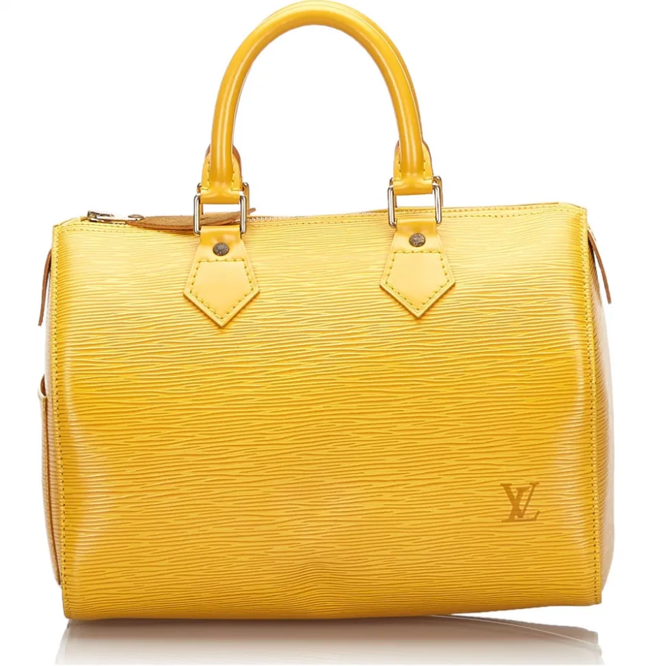 Louis Vuitton Vintage - Epi Speedy 25 Bag - Yellow - Leather Handbag - Luxury High Quality - Avvenice