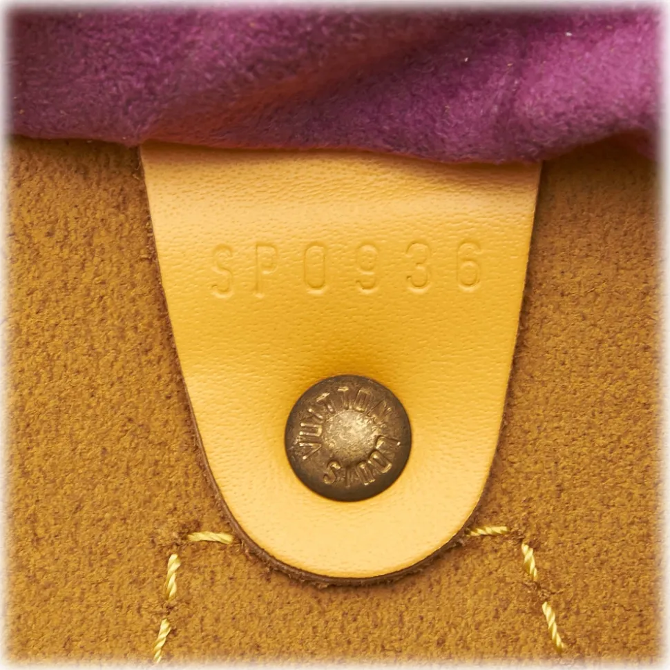 Louis Vuitton Vintage - Epi Speedy 25 Bag - Yellow - Leather Handbag - Luxury High Quality - Avvenice