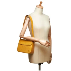 Louis Vuitton Vintage - Epi Buci Bag - Yellow - Leather and Epi Leather Handbag - Luxury High Quality - Avvenice
