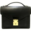 Louis Vuitton Vintage - Epi Monceau Satchel - Black - Epi Leather Satchel - Luxury High Quality - Avvenice
