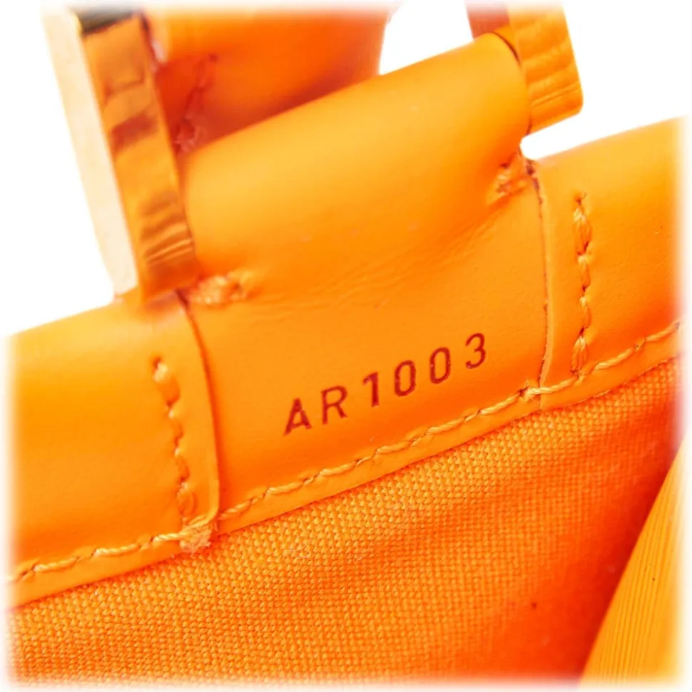 Louis Vuitton Vintage - Epi Dhanura PM Bag - Orange - Leather and Epi Leather Handbag - Luxury High Quality - Avvenice