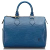 Louis Vuitton Vintage - Epi Speedy 25 Bag - Blue - Leather Handbag - Luxury High Quality - Avvenice