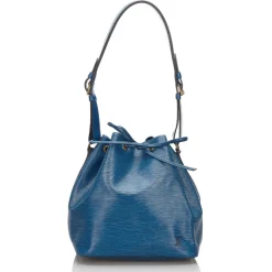 Louis Vuitton Vintage - Epi Petit Noe Bag - Blue - Leather and Epi Leather Handbag - Luxury High Quality - Avvenice