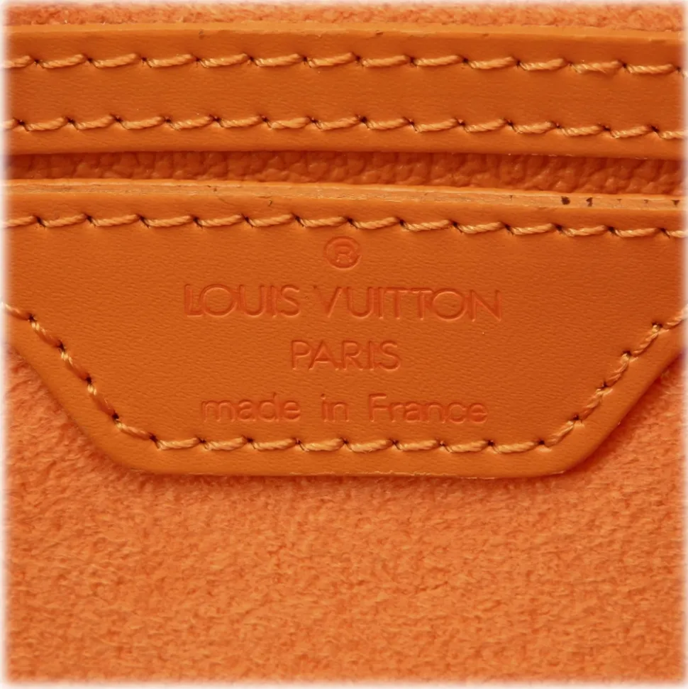 Louis Vuitton Vintage - Epi Mabillon Backpack - Orange - Leather and Epi Leather Bag Backpack - Luxury High Quality - Avvenice