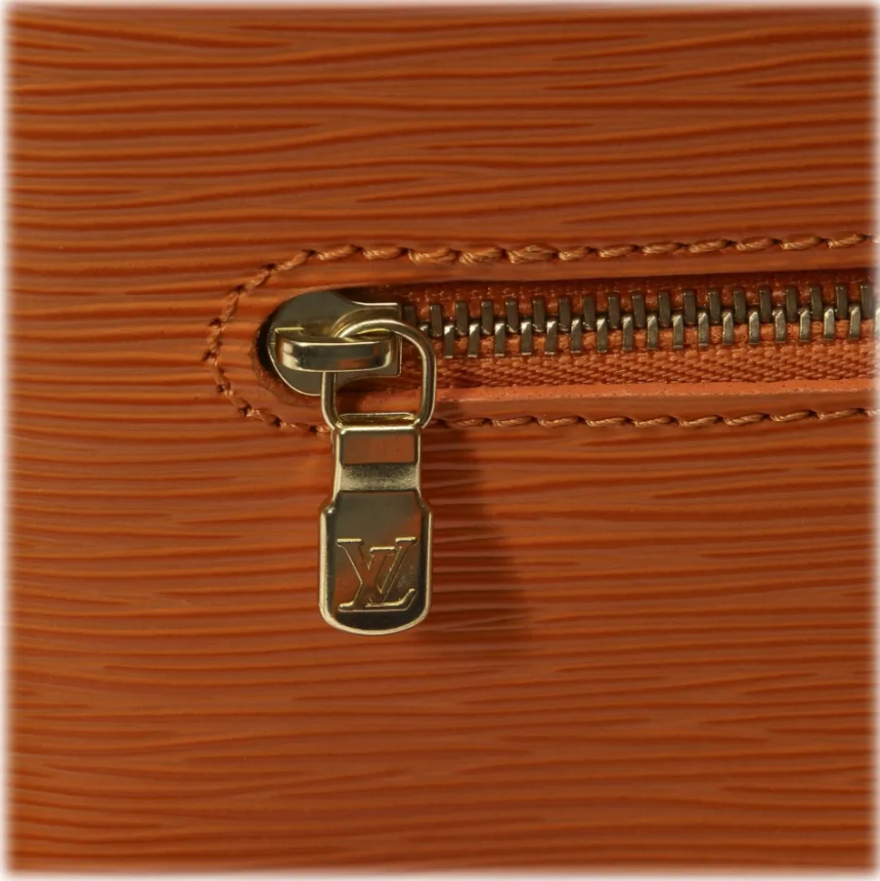 Louis Vuitton Vintage - Epi Mabillon Backpack - Orange - Leather and Epi Leather Bag Backpack - Luxury High Quality - Avvenice