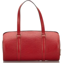 Louis Vuitton Vintage - Epi Soufflot Bag - Red - Leather and Epi Leather Handbag - Luxury High Quality - Avvenice