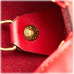 Louis Vuitton Vintage - Epi Soufflot Bag - Red - Leather and Epi Leather Handbag - Luxury High Quality - Avvenice