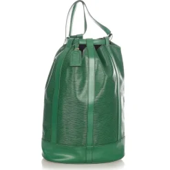 Louis Vuitton Vintage - Epi Randonnee GM - Green - Leather and Epi Leather Backpack - Luxury High Quality - Avvenice