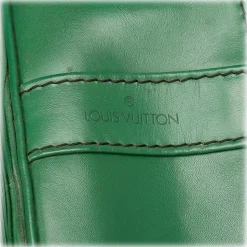 Louis Vuitton Vintage - Epi Randonnee GM - Green - Leather and Epi Leather Backpack - Luxury High Quality - Avvenice