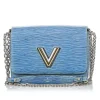 Louis Vuitton Vintage - Epi Twist MM Bag - Blue - Leather and Epi Leather Handbag - Luxury High Quality - Avvenice