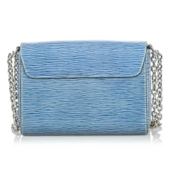 Louis Vuitton Vintage - Epi Twist MM Bag - Blue - Leather and Epi Leather Handbag - Luxury High Quality - Avvenice