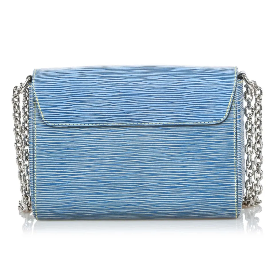 Louis Vuitton Vintage - Epi Twist MM Bag - Blue - Leather and Epi Leather Handbag - Luxury High Quality - Avvenice