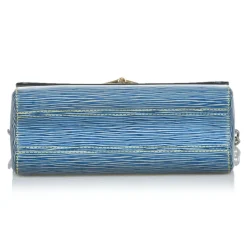 Louis Vuitton Vintage - Epi Twist MM Bag - Blue - Leather and Epi Leather Handbag - Luxury High Quality - Avvenice