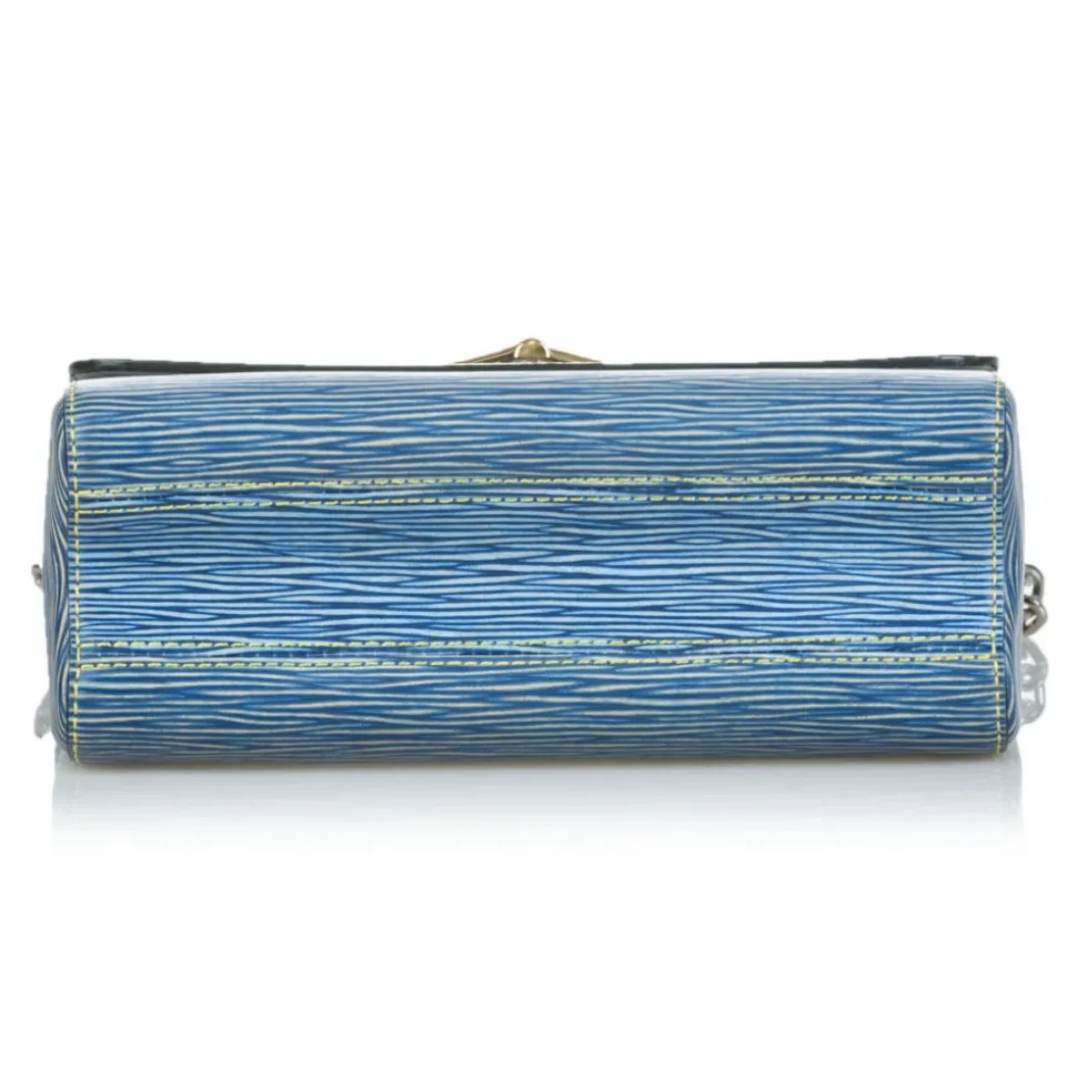 Louis Vuitton Vintage - Epi Twist MM Bag - Blue - Leather and Epi Leather Handbag - Luxury High Quality - Avvenice