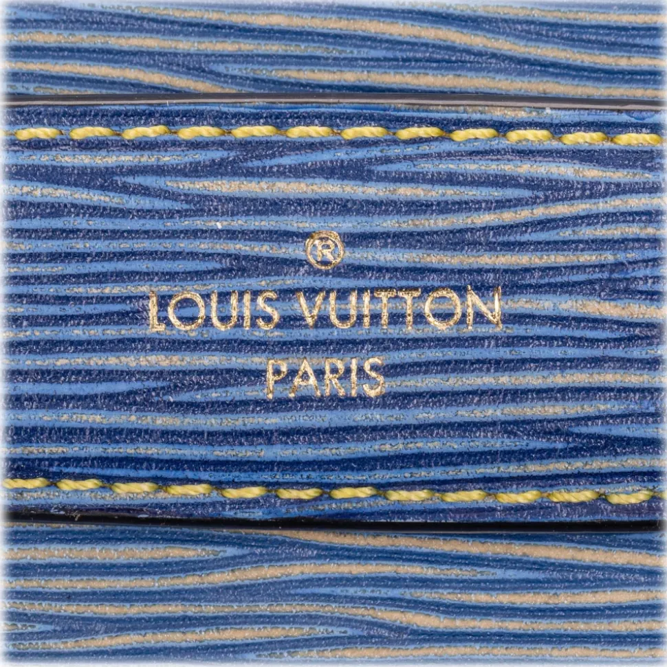 Louis Vuitton Vintage - Epi Twist MM Bag - Blue - Leather and Epi Leather Handbag - Luxury High Quality - Avvenice