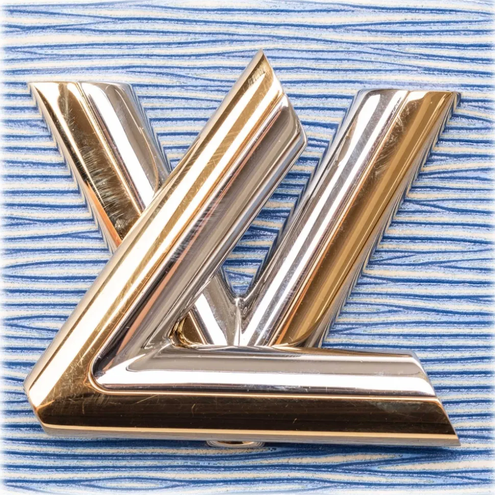 Louis Vuitton Vintage - Epi Twist MM Bag - Blue - Leather and Epi Leather Handbag - Luxury High Quality - Avvenice