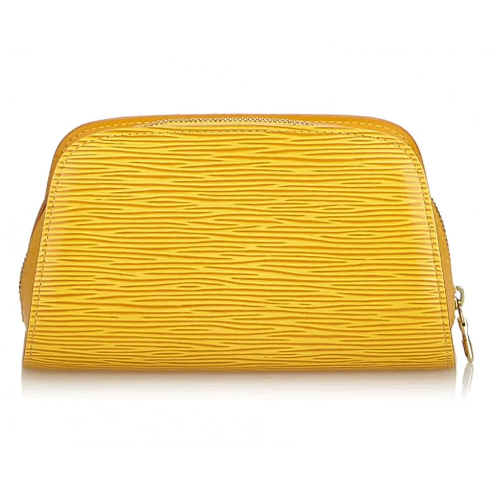Louis Vuitton Vintage - Epi Pouch - Yellow - Leather and Epi Leather Pouch - Luxury High Quality - Avvenice