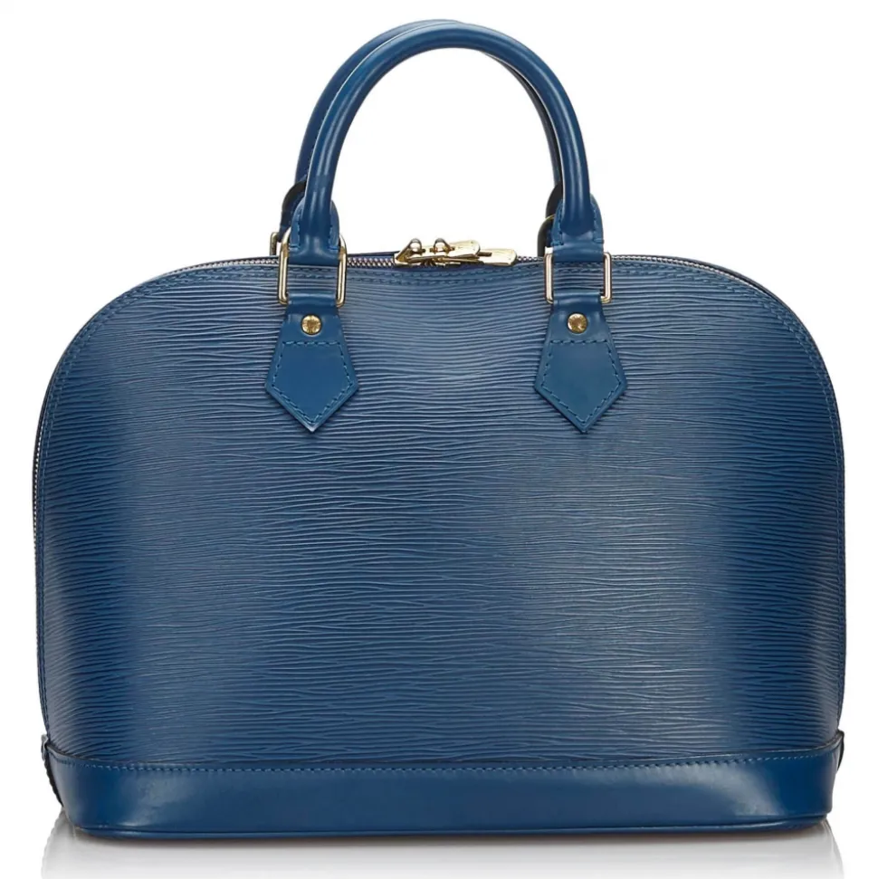 Louis Vuitton Vintage - Epi Alma PM Bag - Blue - Leather and Epi Leather Handbag - Luxury High Quality - Avvenice