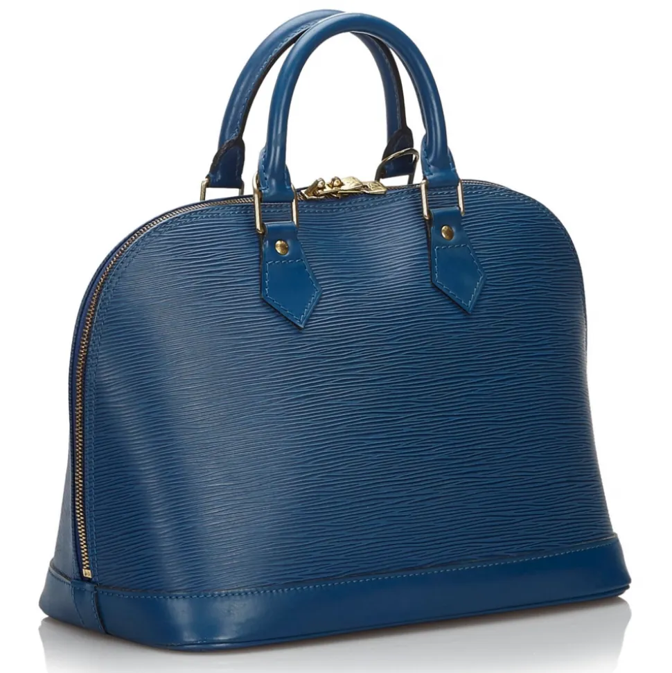 Louis Vuitton Vintage - Epi Alma PM Bag - Blue - Leather and Epi Leather Handbag - Luxury High Quality - Avvenice