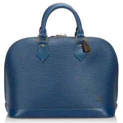 Louis Vuitton Vintage - Epi Alma PM Bag - Blue - Leather and Epi Leather Handbag - Luxury High Quality - Avvenice