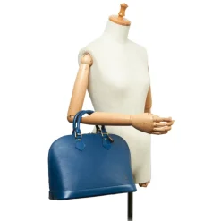 Louis Vuitton Vintage - Epi Alma PM Bag - Blue - Leather and Epi Leather Handbag - Luxury High Quality - Avvenice