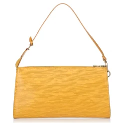 Louis Vuitton Vintage - Epi Pochette Accessoires Bag - Yellow - Leather and Epi Leather Handbag - Luxury High Quality - Avvenice
