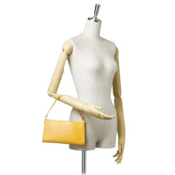 Louis Vuitton Vintage - Epi Pochette Accessoires Bag - Yellow - Leather and Epi Leather Handbag - Luxury High Quality - Avvenice