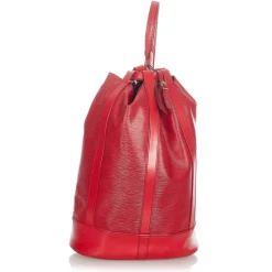 Louis Vuitton Vintage - Epi Randonnee GM - Red - Leather and Epi Leather Backpack - Luxury High Quality - Avvenice
