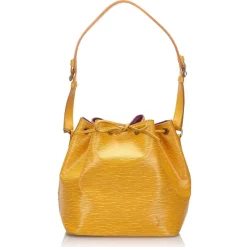 Louis Vuitton Vintage - Epi Petit Noe Bag - Yellow - Leather and Epi Leather Handbag - Luxury High Quality - Avvenice