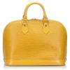 Louis Vuitton Vintage - Epi Alma PM - Yellow - Leather and Epi Leather Handbag - Luxury High Quality - Avvenice