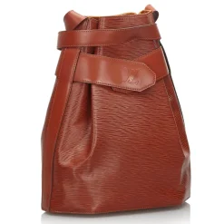 Louis Vuitton Vintage - Epi Sac Depaule Bag - Brown - Leather and Epi Leather Handbag - Luxury High Quality - Avvenice