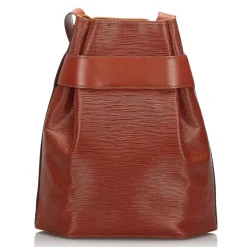 Louis Vuitton Vintage - Epi Sac Depaule Bag - Brown - Leather and Epi Leather Handbag - Luxury High Quality - Avvenice