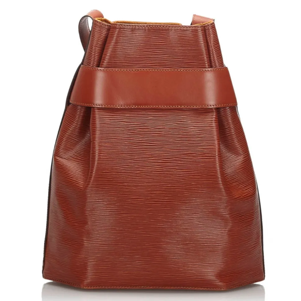 Louis Vuitton Vintage - Epi Sac Depaule Bag - Brown - Leather and Epi Leather Handbag - Luxury High Quality - Avvenice