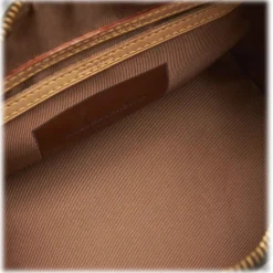 Louis Vuitton Vintage - Fleur de Jais Carrousel Bag - Black Brown - Monogram Canvas and Leather Handbag - Luxury High Quality - Avvenice