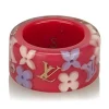 Louis Vuitton Vintage - Inclusion Ring - Pink - Resin - LV Ring - Luxury High Quality - Avvenice