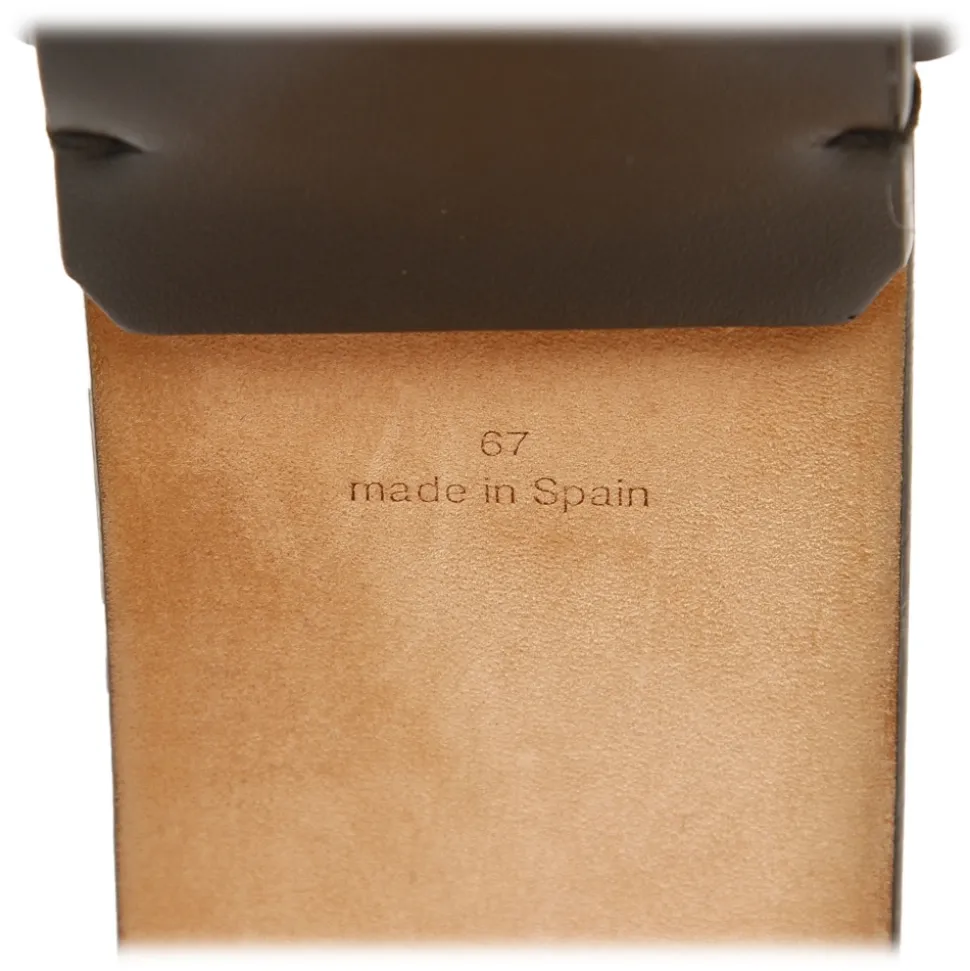 Louis Vuitton Vintage - Leather Belt - Black - Leather Belt - Luxury High Quality - Avvenice