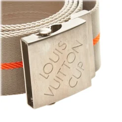 Louis Vuitton Vintage - LV Cup Nylon Belt - Gray - Fabric and Nylon Belt - Luxury High Quality - Avvenice