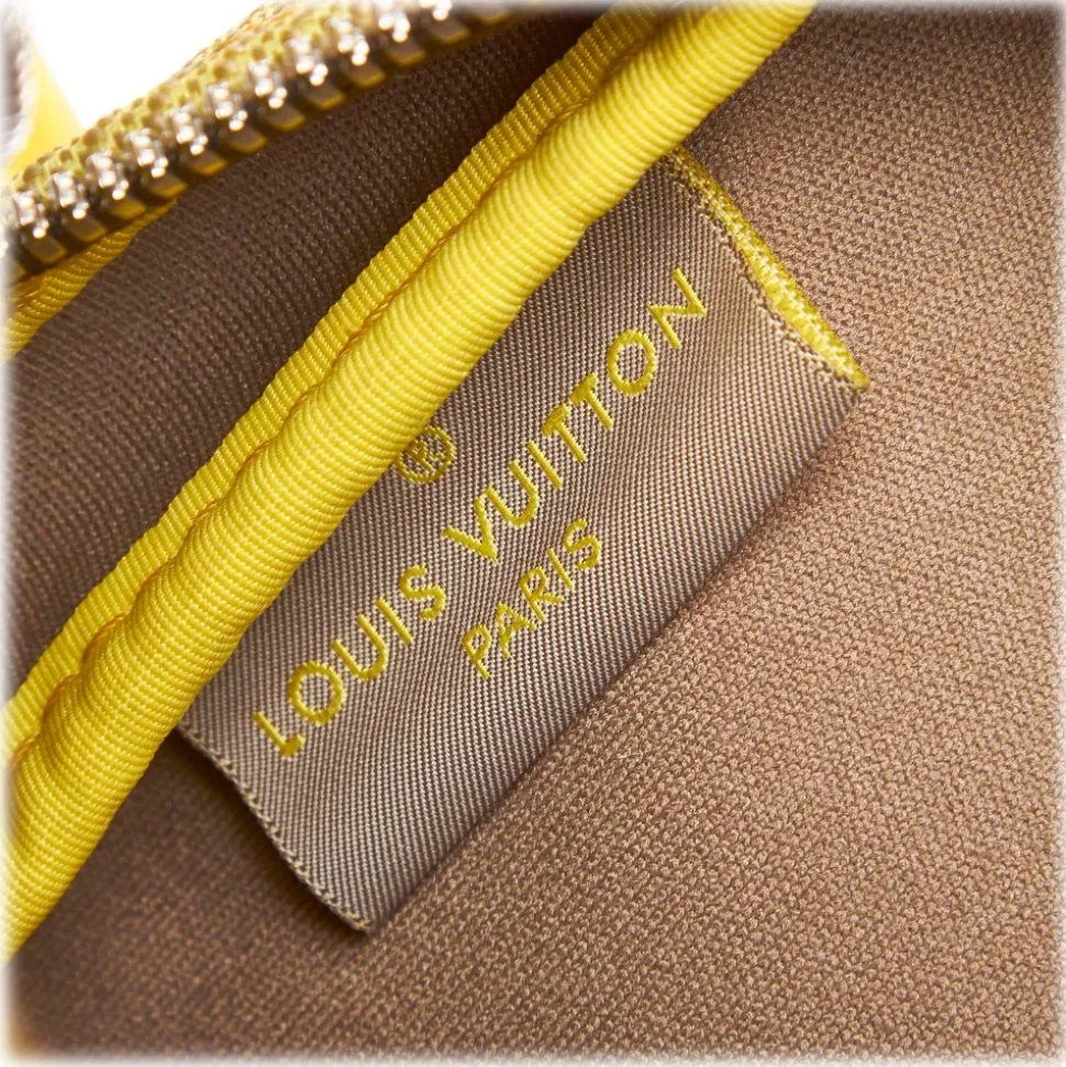 Louis Vuitton Vintage - LV Cup Weatherly Crossbody Bag - Yellow - Canvas and Leather Handbag - Luxury High Quality - Avvenice