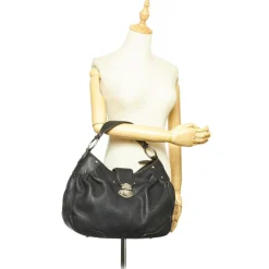 Louis Vuitton Vintage - Mahina Solar PM - Black - Calf Leather Shoulder Bag - Luxury High Quality - Avvenice