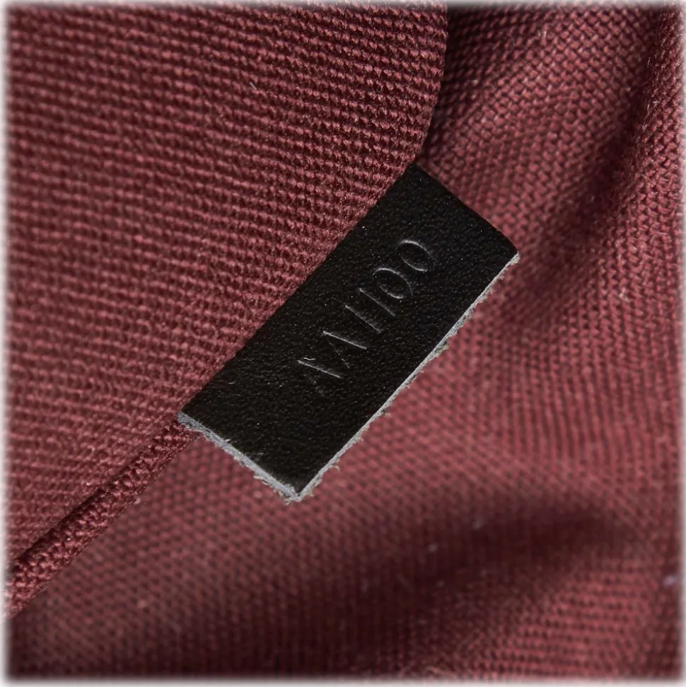 Louis Vuitton Vintage - Macassar Bass MM Bag - Brown - Monogram Canvas and Leather Shoulder Bag - Luxury High Quality - Avvenice