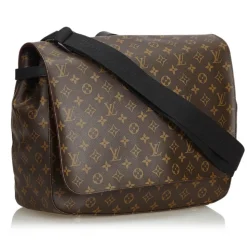 Louis Vuitton Vintage - Macassar Drake Bag - Brown - Monogram Canvas and Leather Shoulder Bag - Luxury High Quality - Avvenice