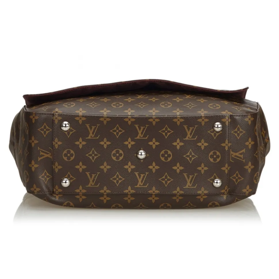 Louis Vuitton Vintage - Macassar Drake Bag - Brown - Monogram Canvas and Leather Shoulder Bag - Luxury High Quality - Avvenice
