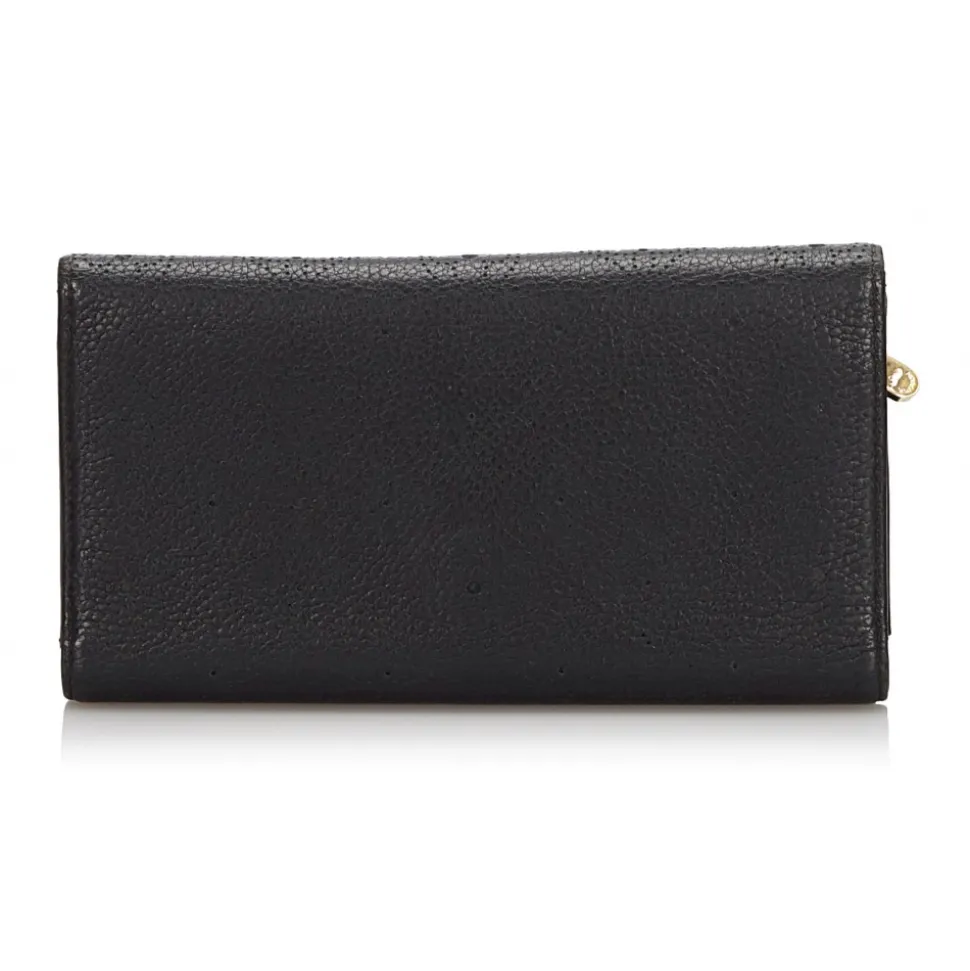 Louis Vuitton Vintage - Mahina Amelia Wallet - Black - Leather Wallet - Luxury High Quality - Avvenice