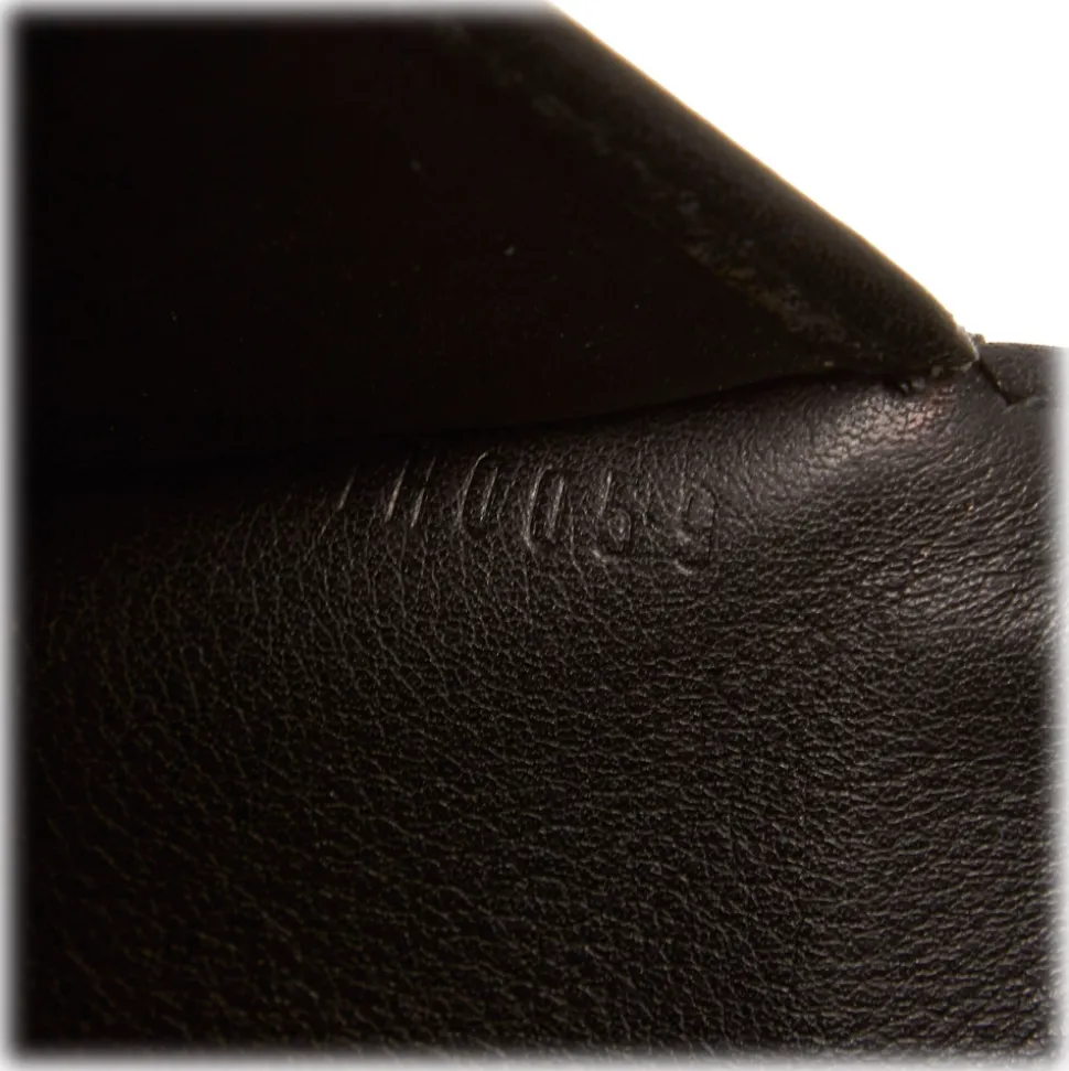 Louis Vuitton Vintage - Mahina Amelia Wallet - Black - Leather Wallet - Luxury High Quality - Avvenice
