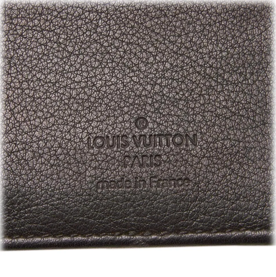 Louis Vuitton Vintage - Mahina Amelia Wallet - Black - Leather Wallet - Luxury High Quality - Avvenice