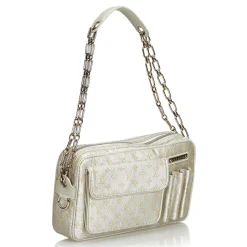Louis Vuitton Vintage - McKenna Monogram Shine Bag - Gold - Monogram Canvas and Leather Handbag - Luxury High Quality - Avvenice